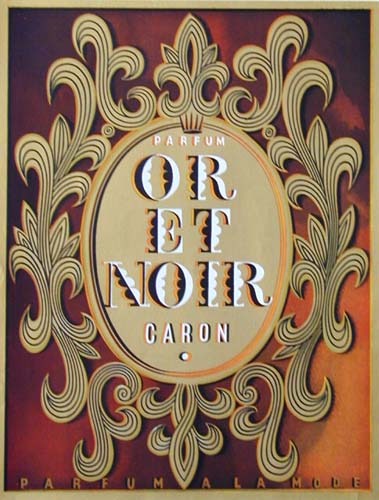 Caron Or Et Noir Ad