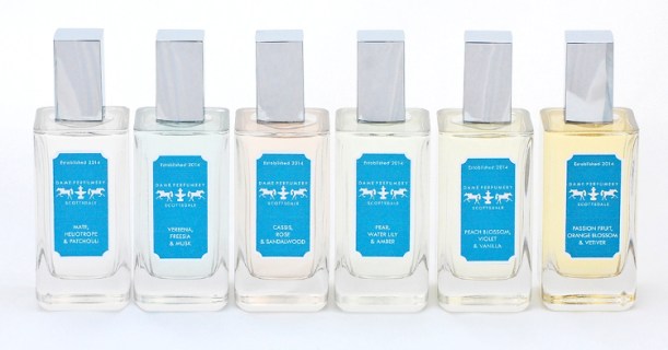 Dame Perfumery Collection of 6 Eau de Toilette Fragrances
