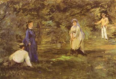 The Croquet Game, Edouard Manet - 1873